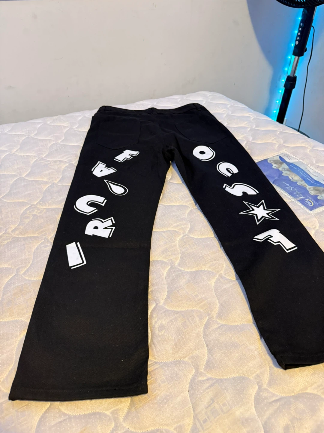TRUCA FSSO Star Design Black Pants