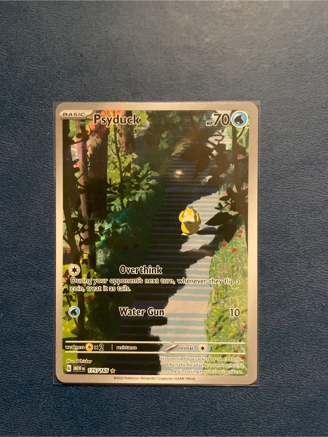 151 Psyduck illustration English Card