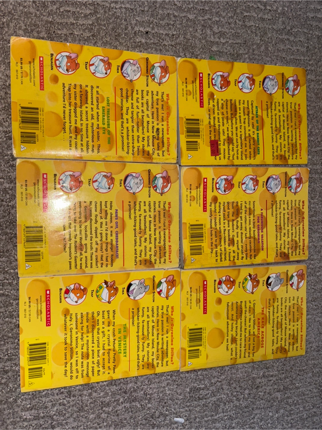 Geronimo Stilton Book Lot - photo 2