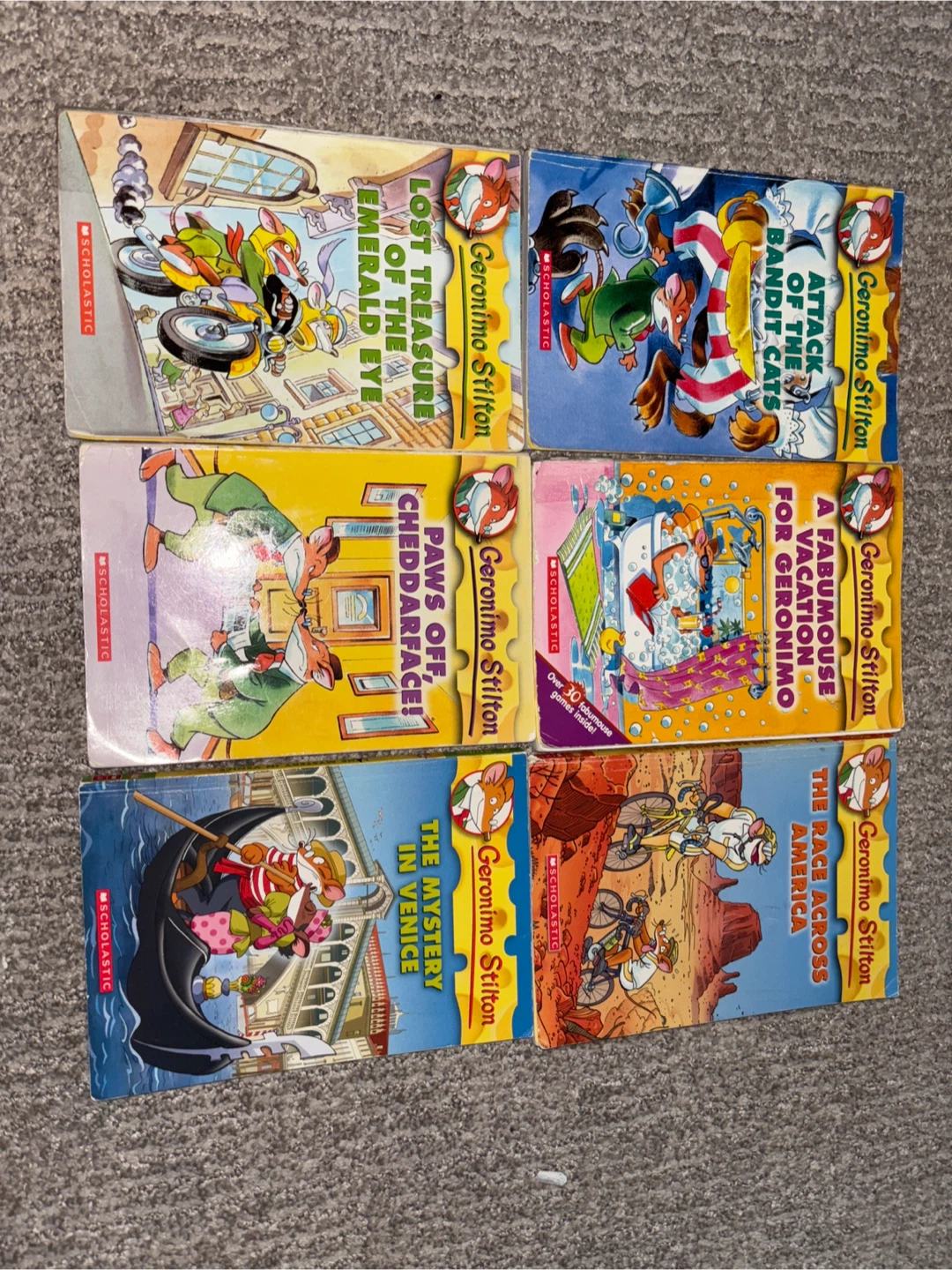 Geronimo Stilton Book Lot
