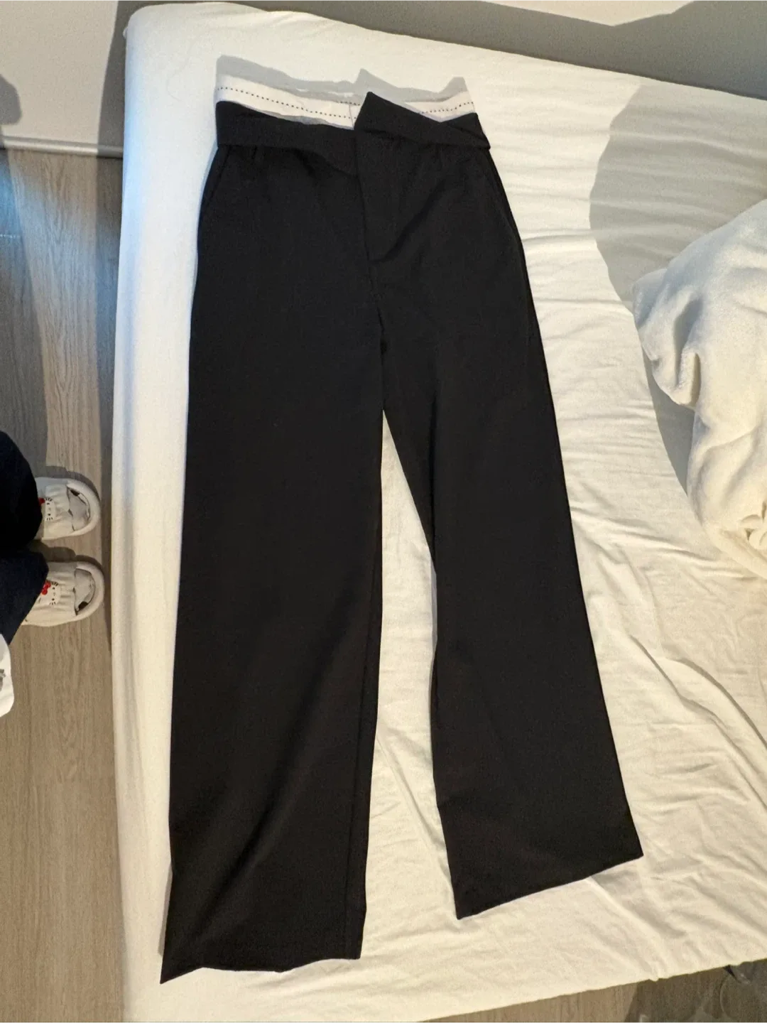 Zara Black wide Pants - Size S image indicator(6)