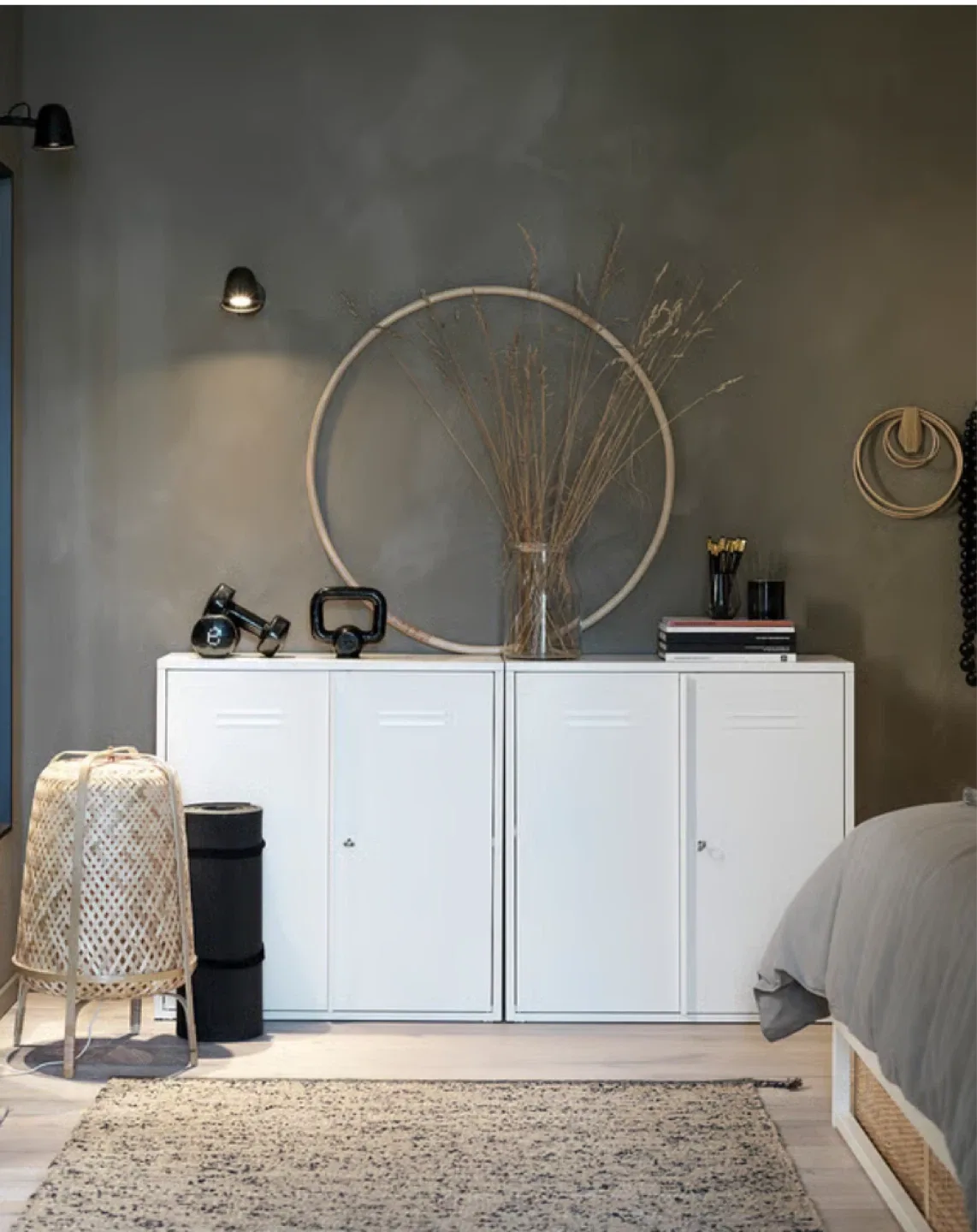 IKEA PS Cabinet - White Metal Cabinet image indicator(2)