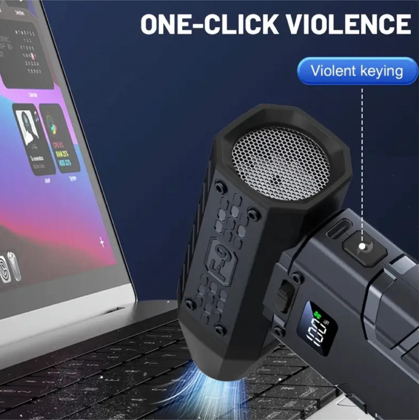 Electric Air Duster Kit Powerful Cordless Blower. image indicator(3)