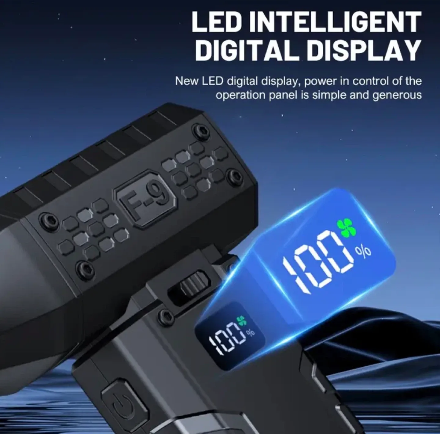 Electric Air Duster Kit Powerful Cordless Blower. image indicator(4)