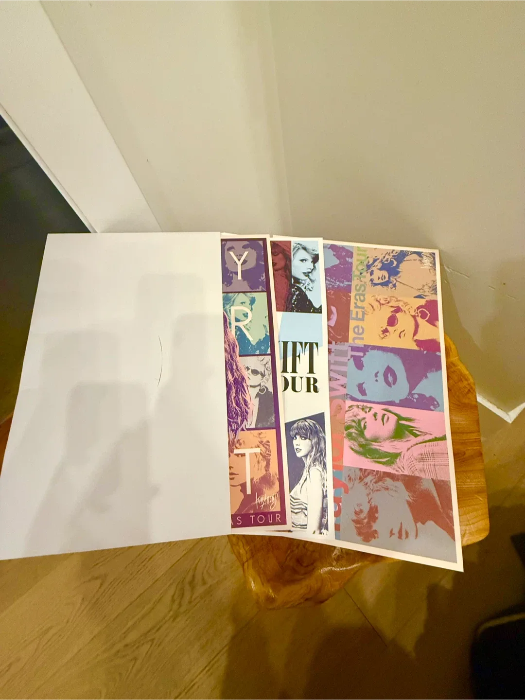 Taylor Swift Eras Tour VIP  3 Posters with Envelope Folder Mint image indicator(3)