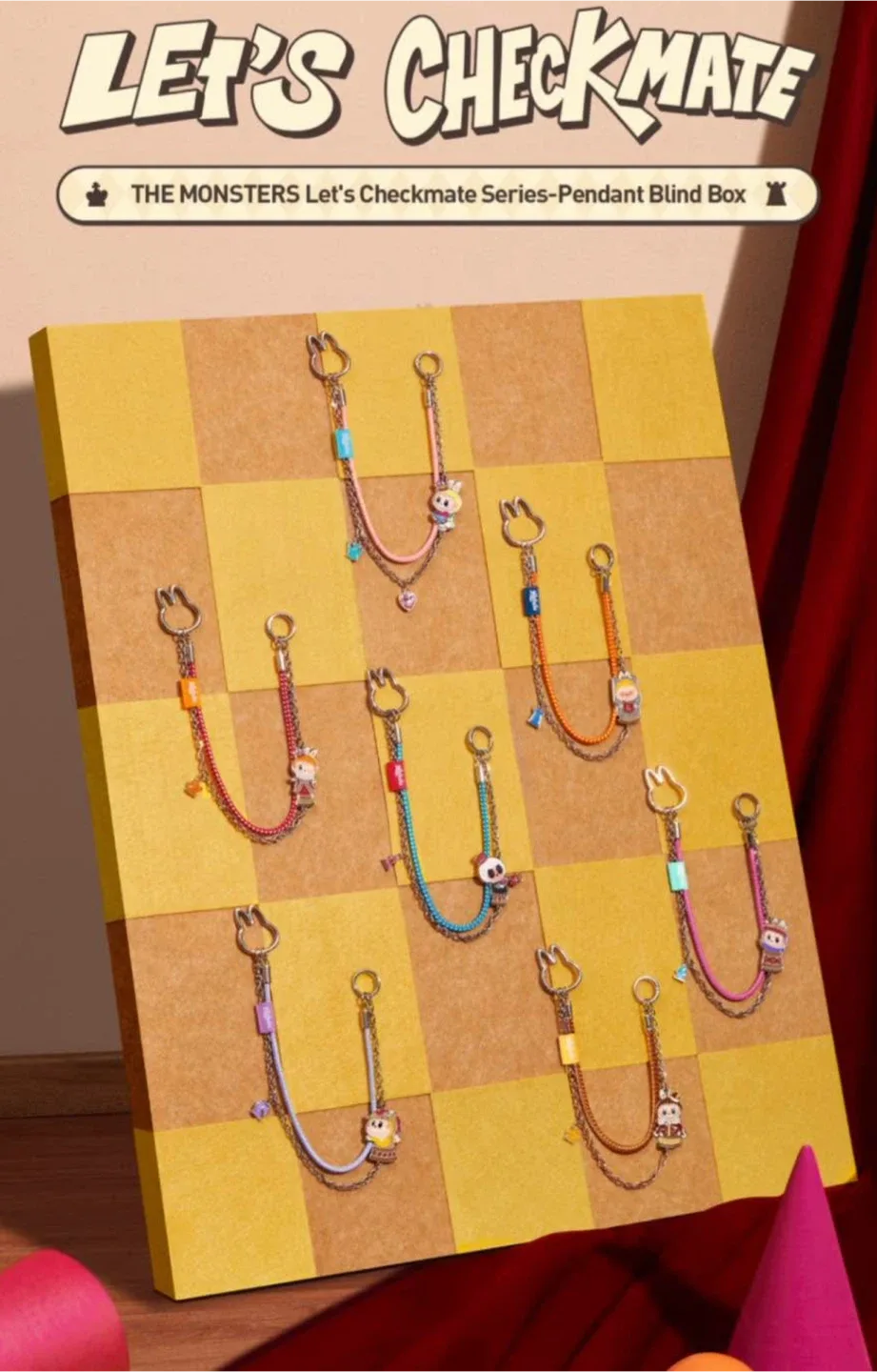 Labubu Let's Checkmate Pendant Blind Box image indicator(2)