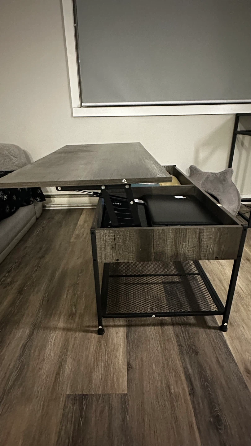 Lift-Top Coffee Table