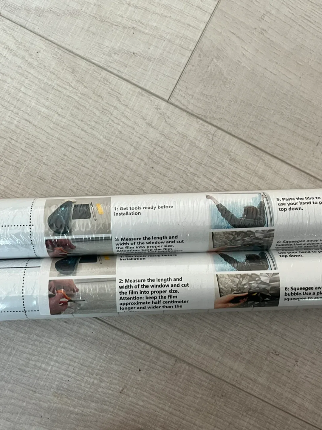 Wisomhome Blackout Window Film, 35.4 x 78.7 inches image indicator(2)