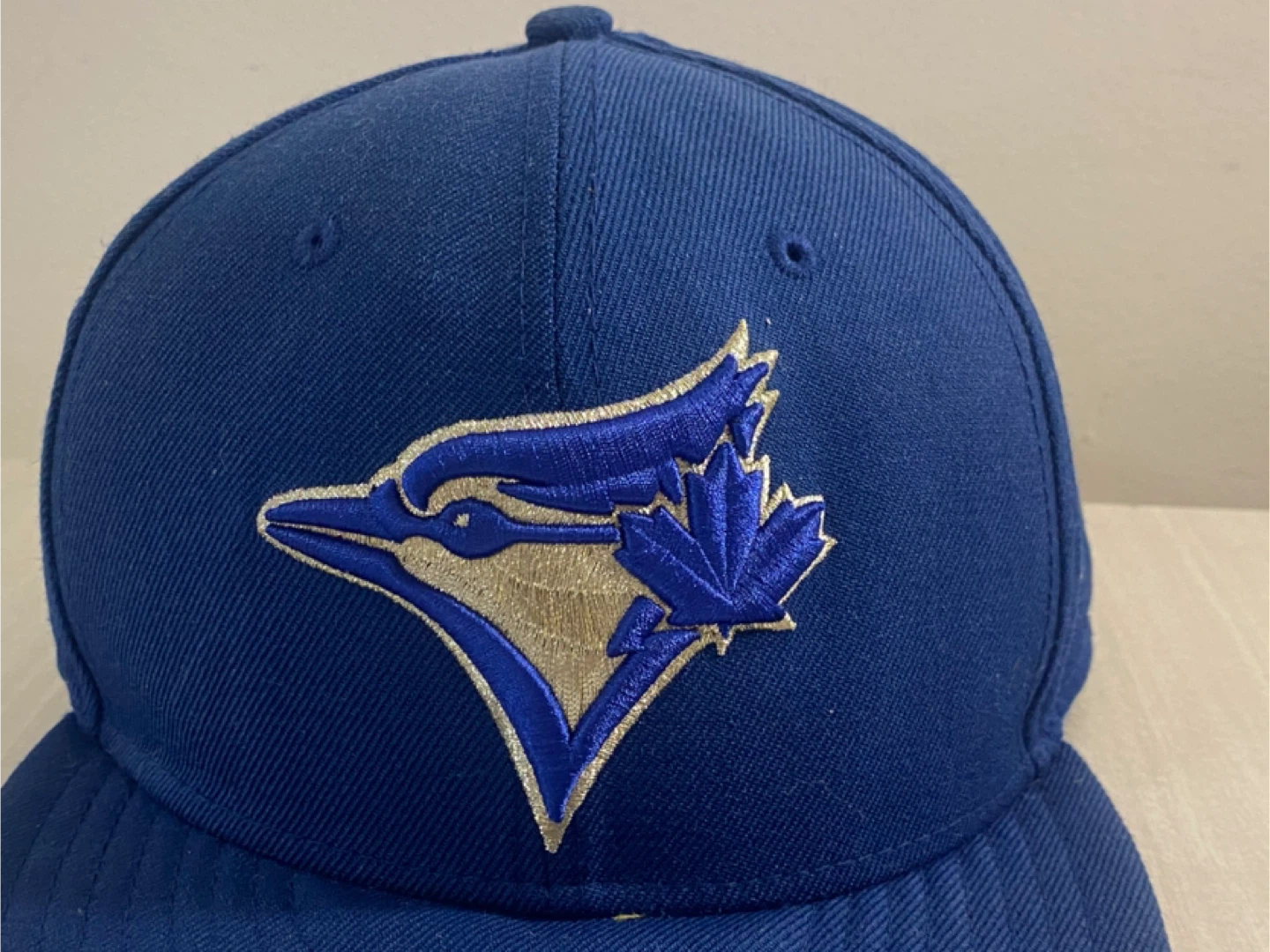 Toronto Blue Jays Fitted Hat # 3,Size 7 5/8 - photo 3
