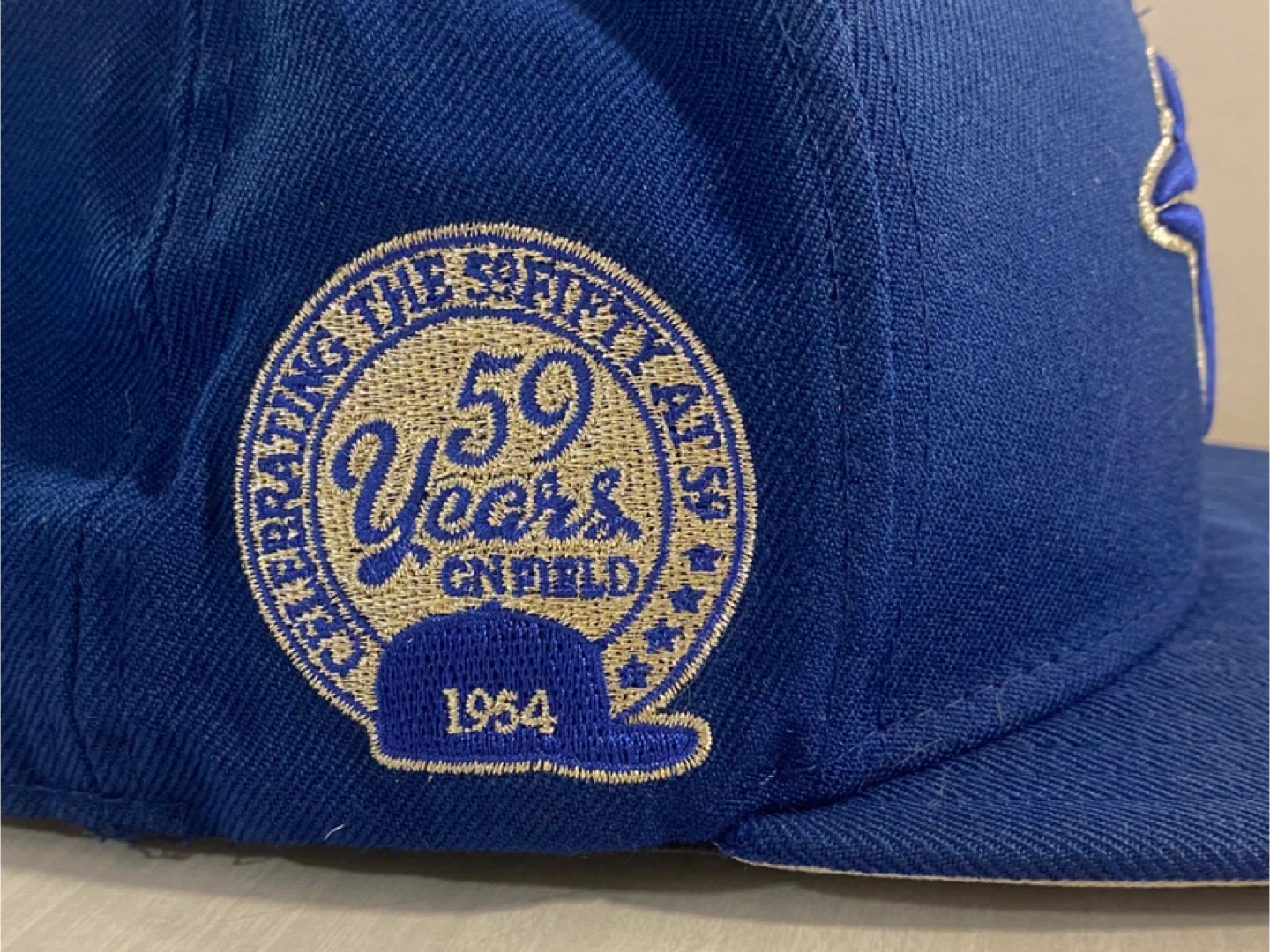 Toronto Blue Jays Fitted Hat # 3,Size 7 5/8 - photo 4