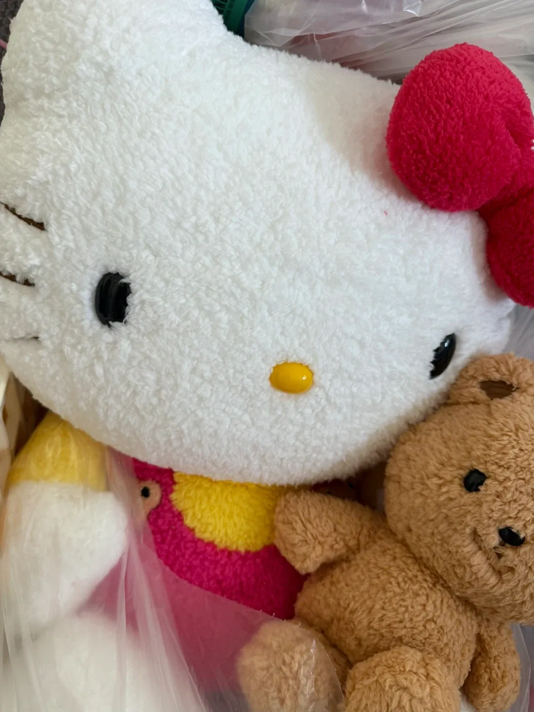 Hello Kitty Plushie with Teddy Bear 40cm thumbnail