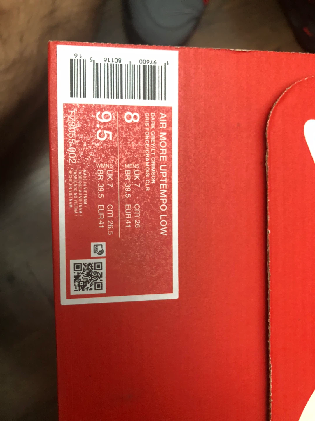 Nike Air More Uptempo Low - Size 8 - photo 3