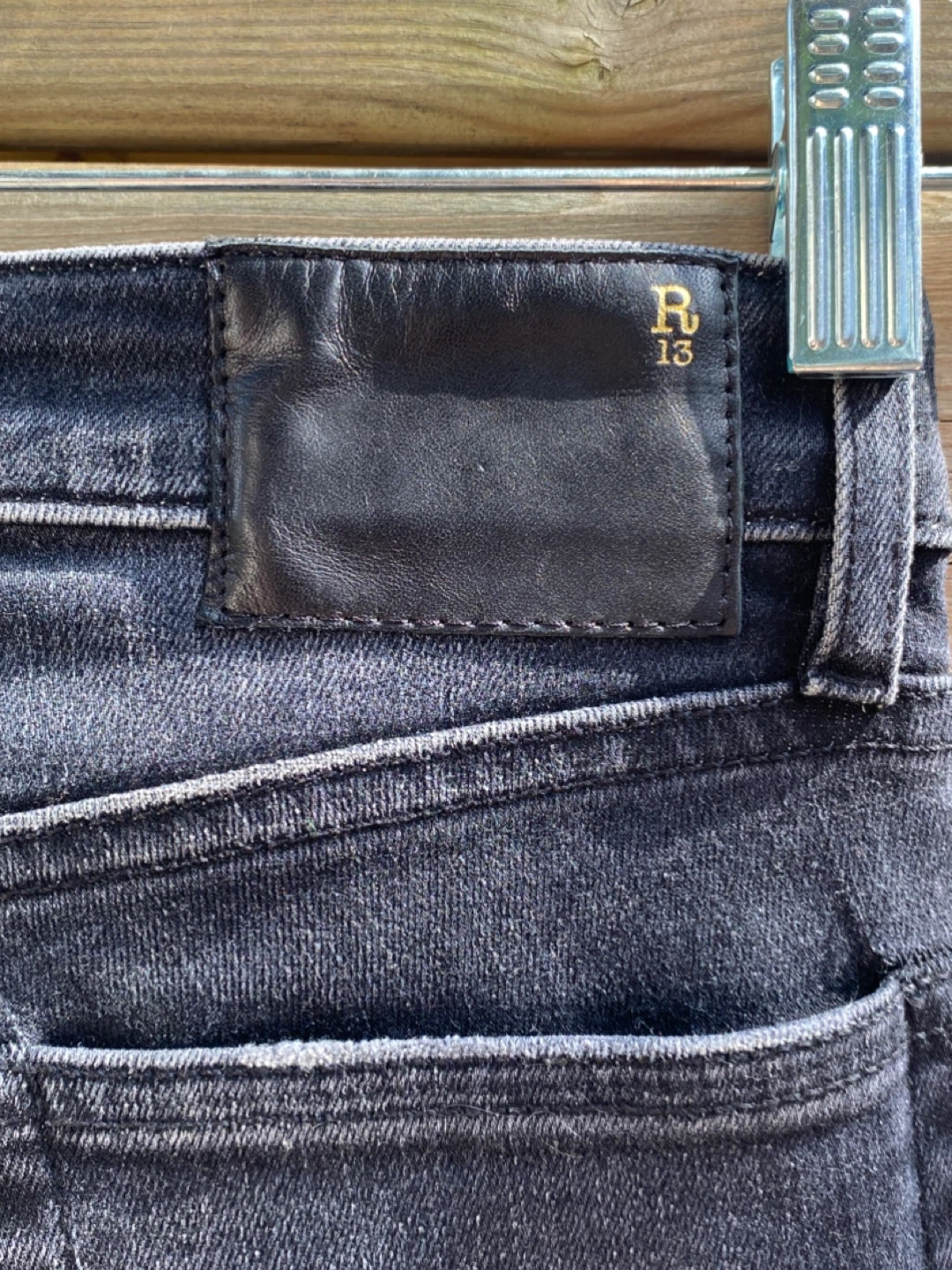 R13 Black Denim Jeans & Levi’s Denim jeans - photo 2