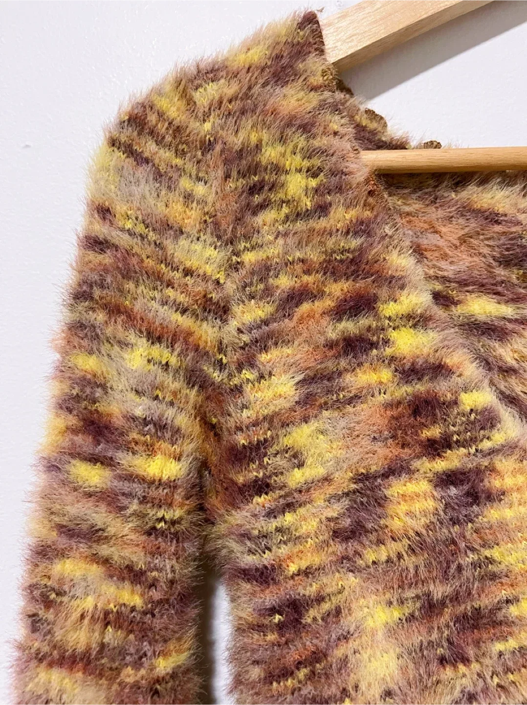 24Colours Fuzzy Knit Sweater- Size S image indicator(2)