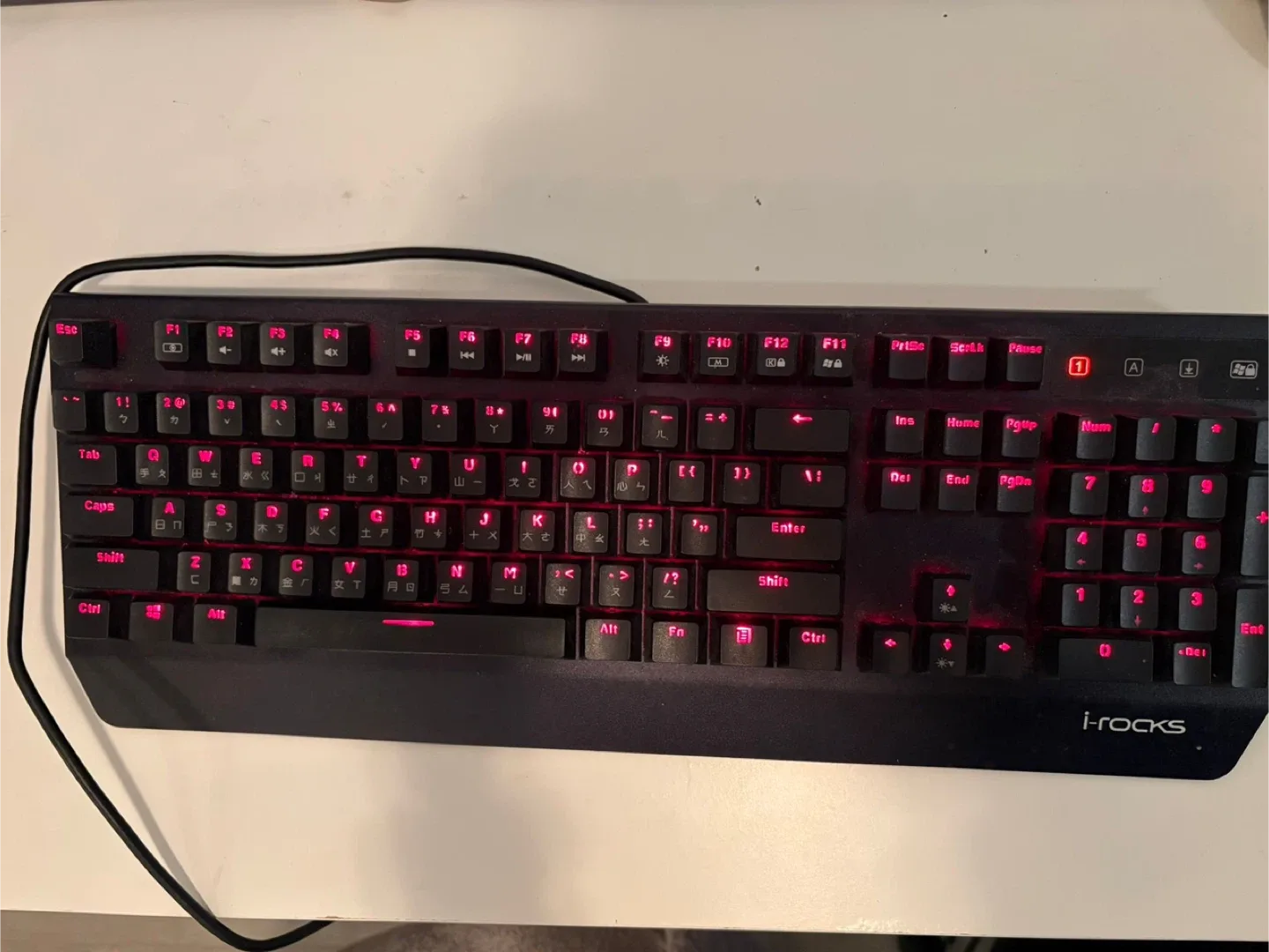 i-rocks Mechanical Keyboard image indicator(2)