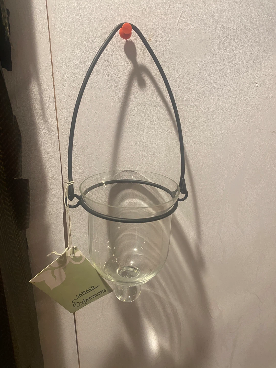 12-Pack Glass Votive Holders with Metal Wire