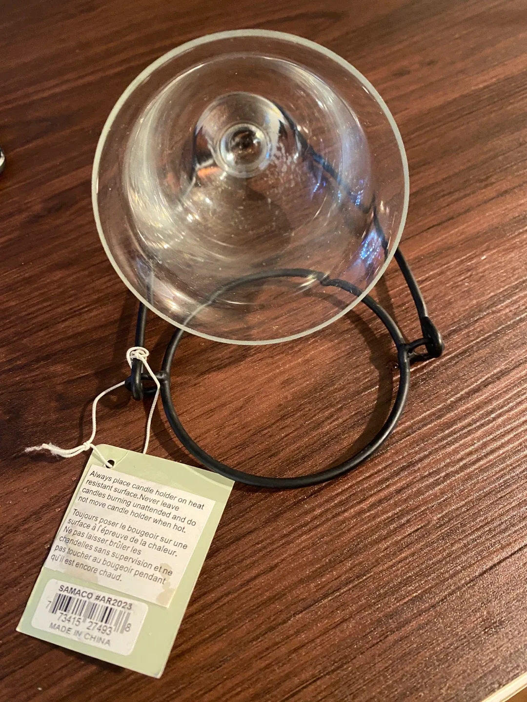 12-Pack Glass Votive Holders with Metal Wire image indicator(8)