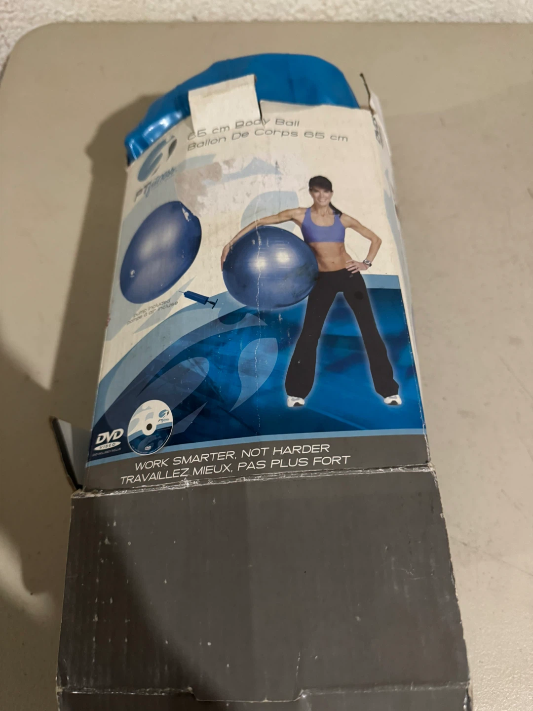 Fitness 65cm Body Ball with Pump
