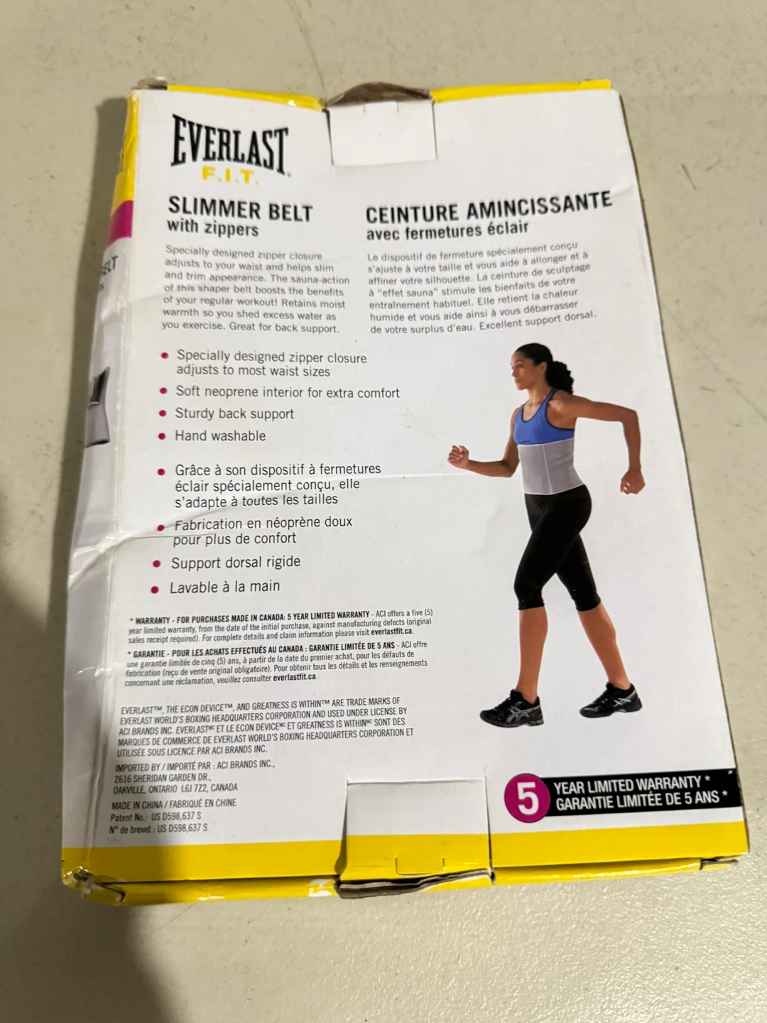 Everlast F.I.T. Slimmer Belt with Zippers - photo 2