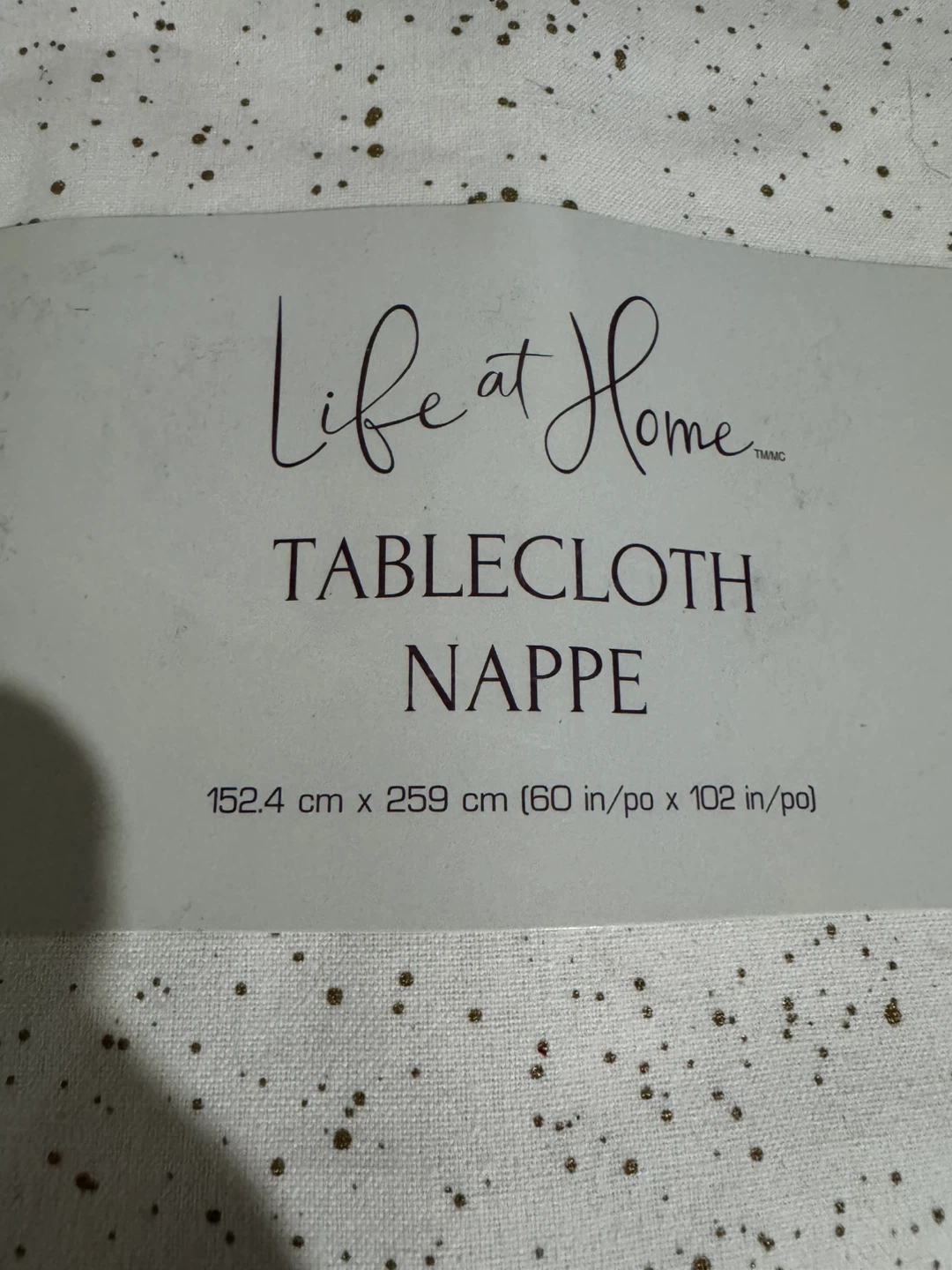 Life at Home Tablecloth - 60 x 102 inches - photo 2