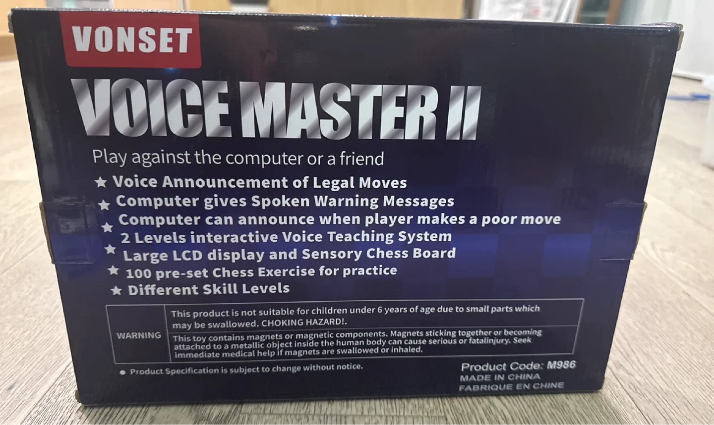New Vonset Voice Master II Intelligent Chess image indicator(2)