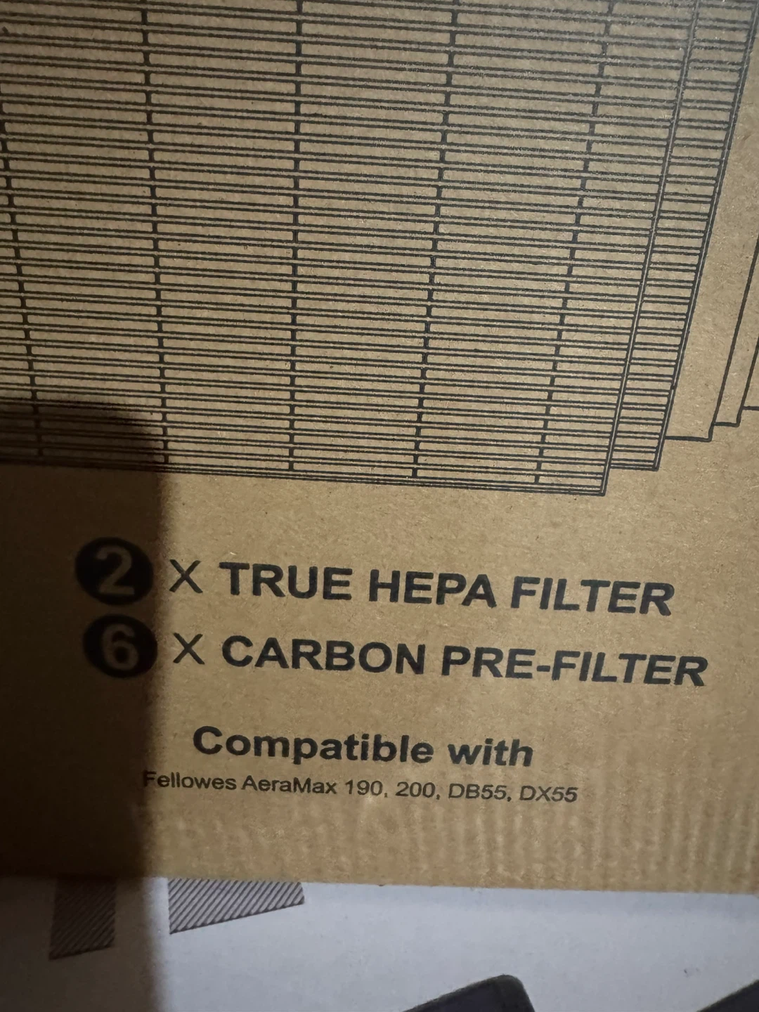 Fellowes Aeramax 190/200 HEPA & Carbon Filter Set - photo 2