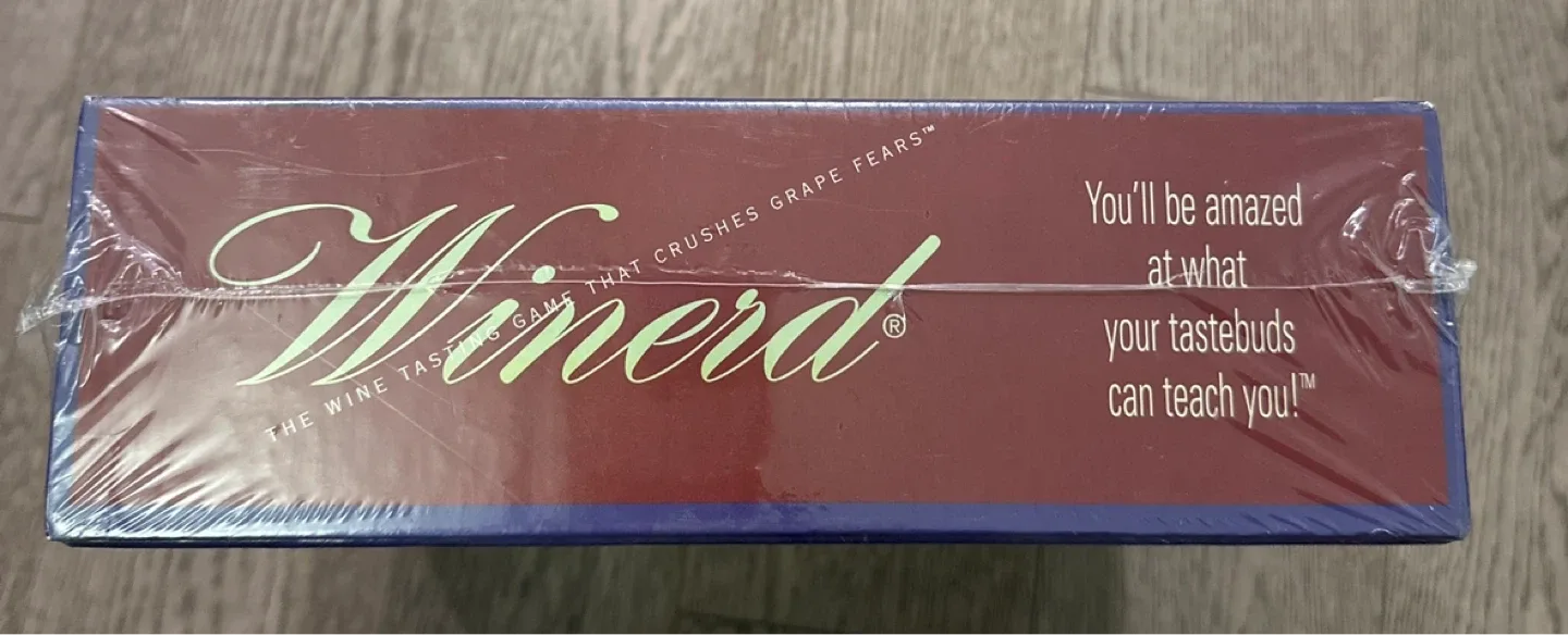 Winerd Wine Tasting Board Game - New in Box! image indicator(4)