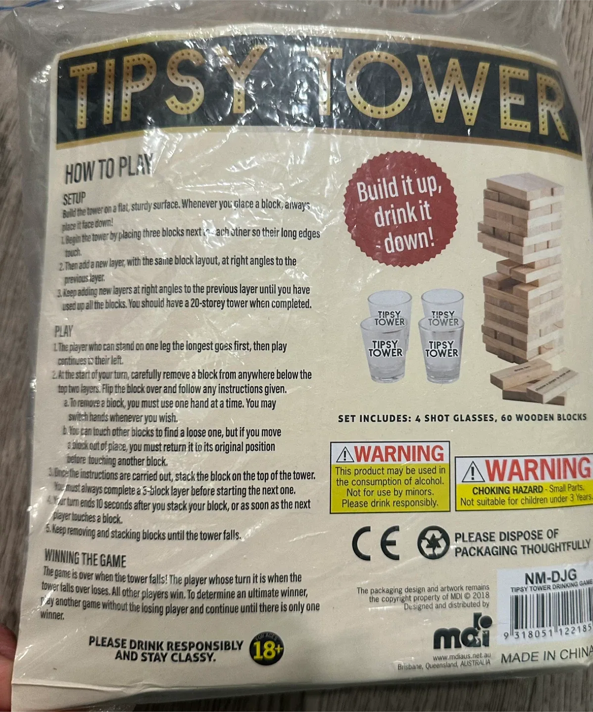 Tipsy Tower Drinking Game image indicator(4)