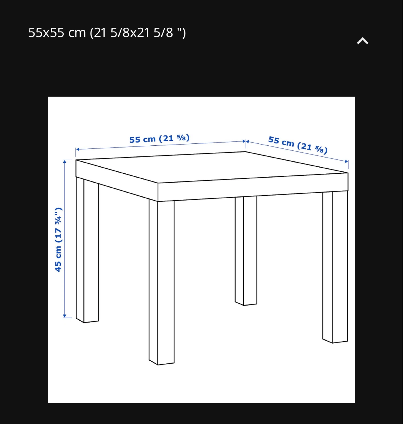 IKEA Lack Side Table - White - photo 3