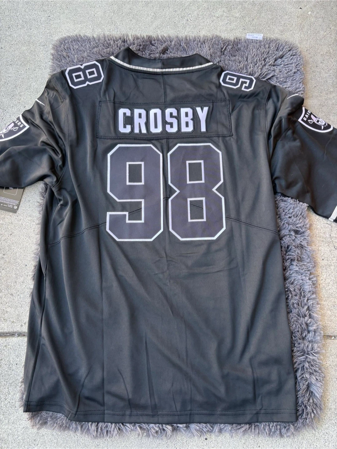 Nike Raiders Maxx Crosby #98 Jersey - Size L - photo 2