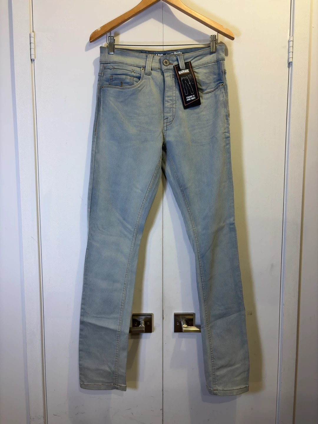 Bauhaus Straight Fit French Terry Knit Jeans