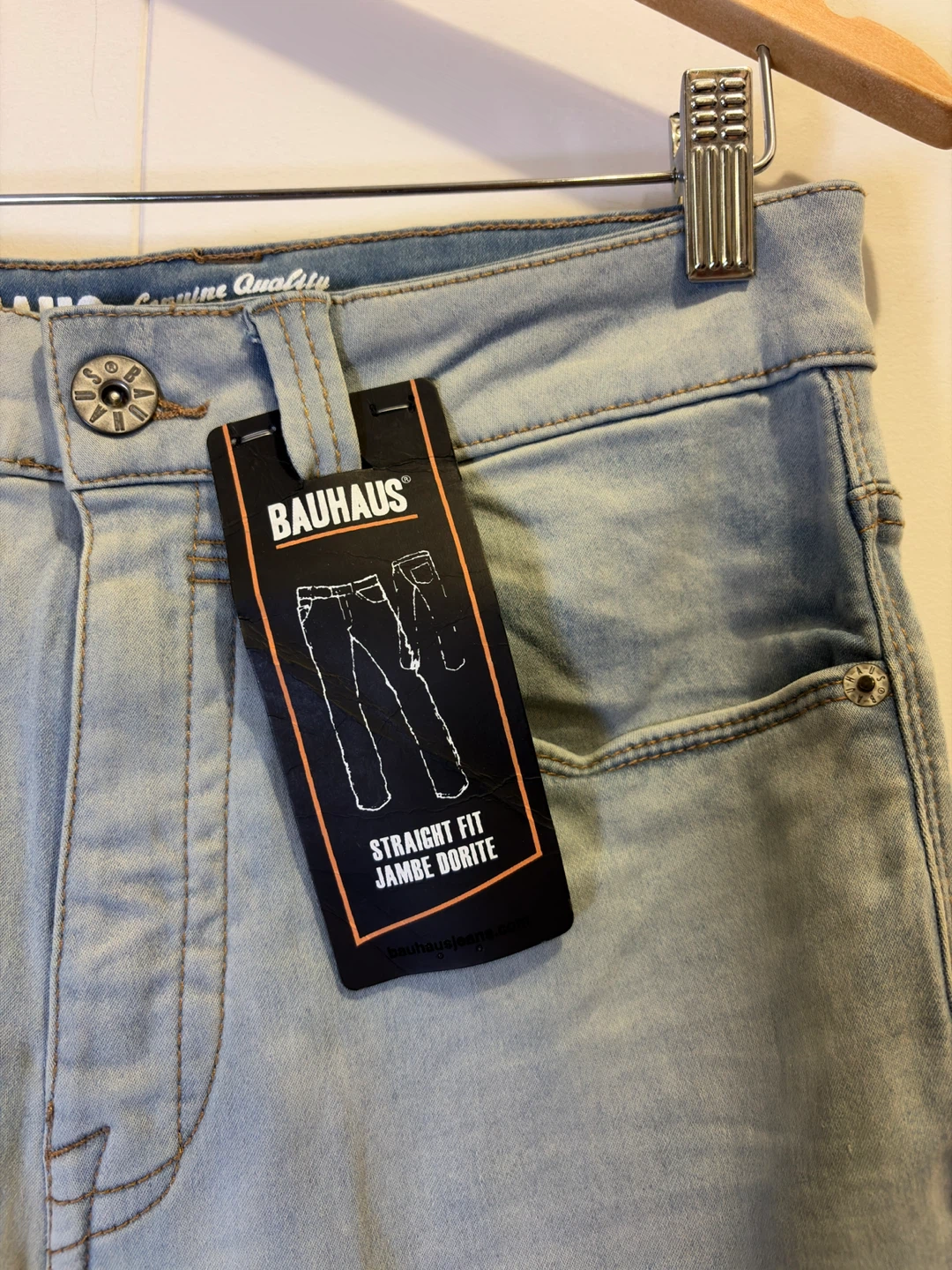 Bauhaus Straight Fit French Terry Knit Jeans - photo 3