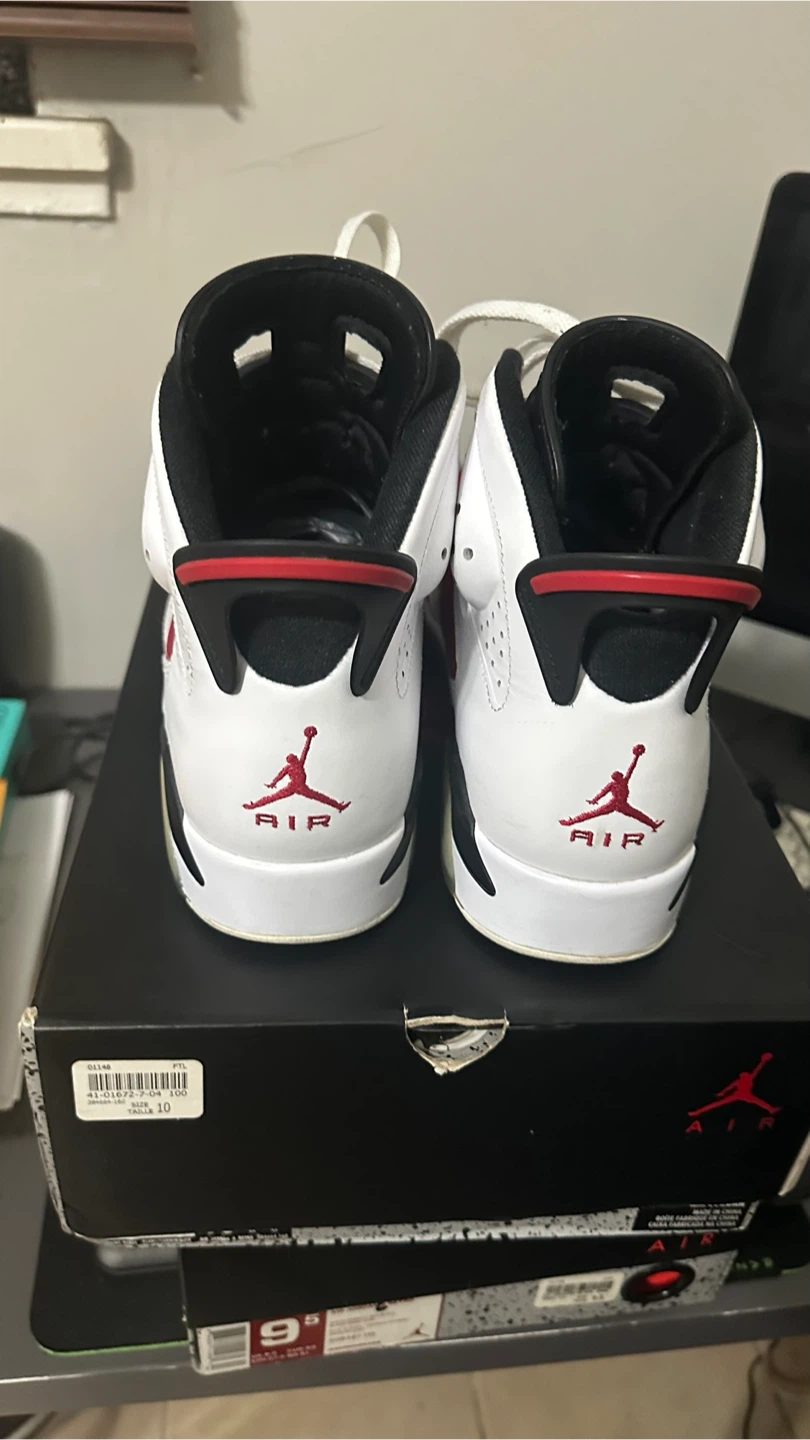 Air Jordan 6 Retro Carmine   Size 10 - photo 4