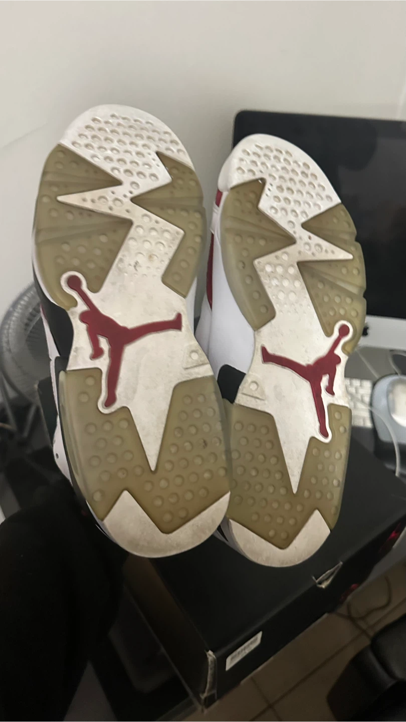 Air Jordan 6 Retro Carmine   Size 10 - photo 3