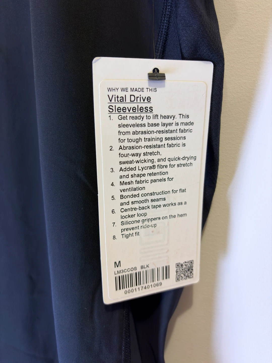 Lululemon Sleeveless Black Tank Top Shirt - photo 4