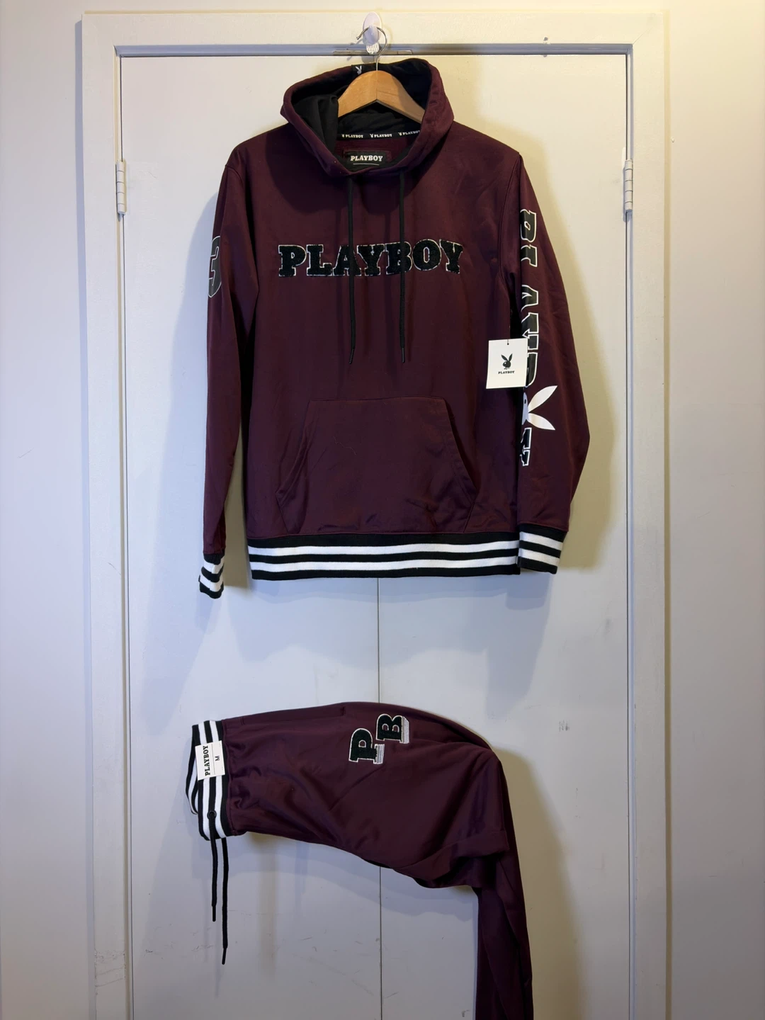 Official Playboy Track Suit Hoodie Sweatpants