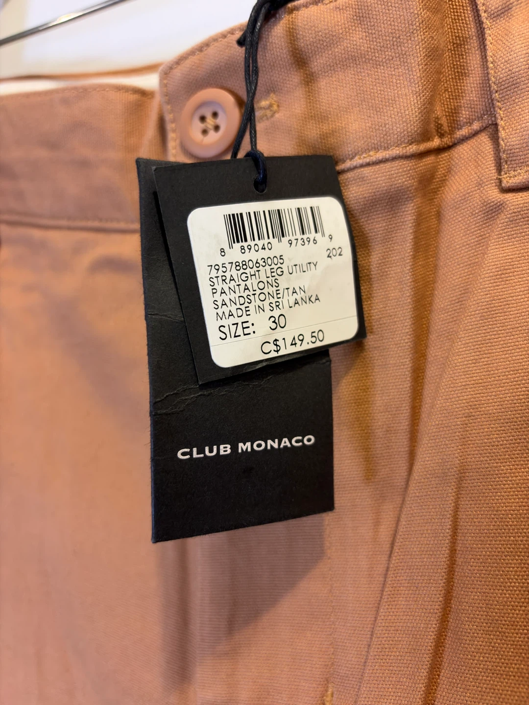 Club Monaco Straight Leg Utility Pants - photo 4