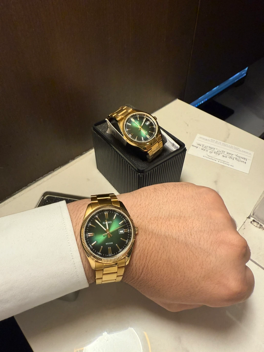 New Casio  Gold Watch - photo 2