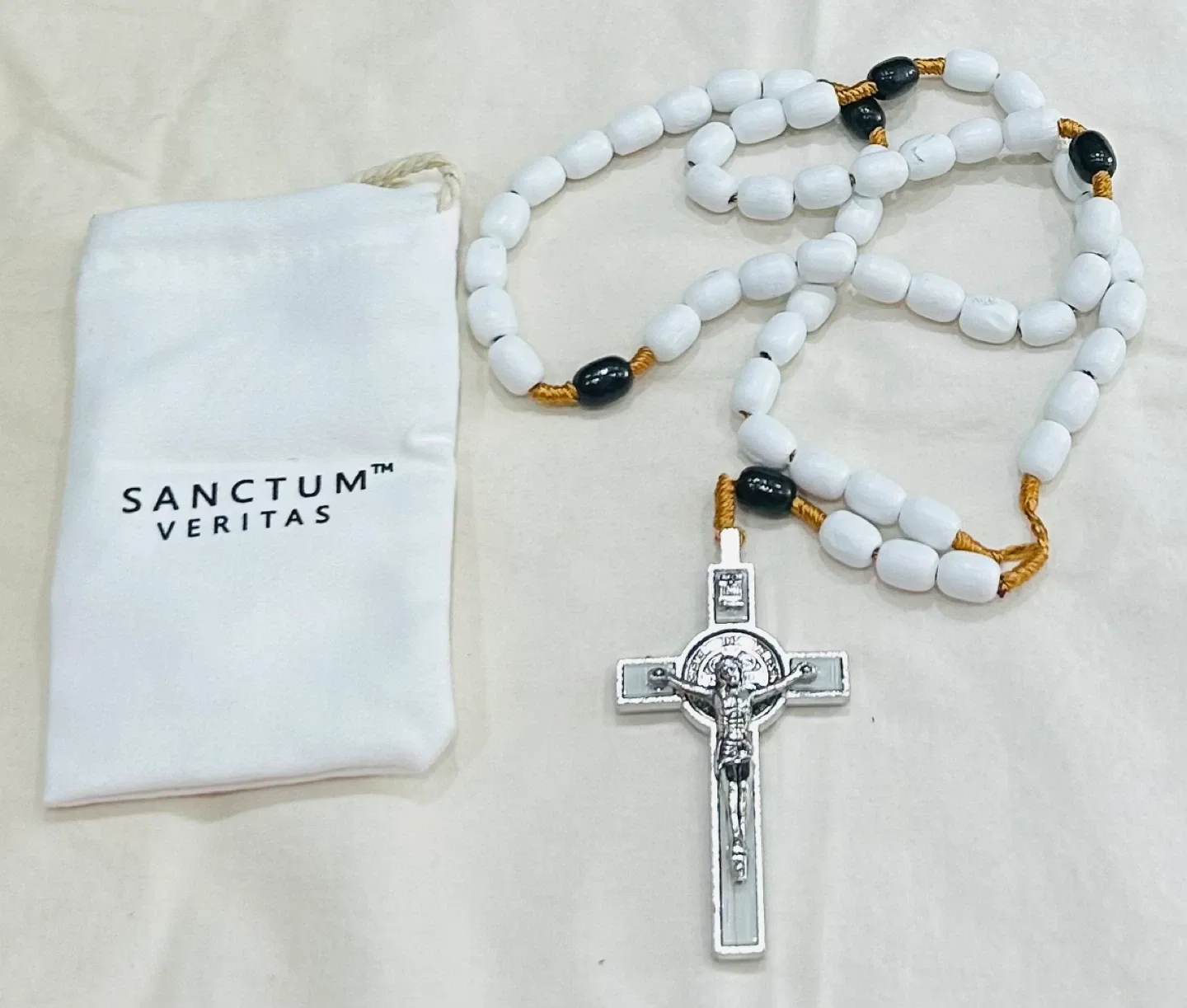 Sanctum Veritas Rosary with Pouch thumbnail