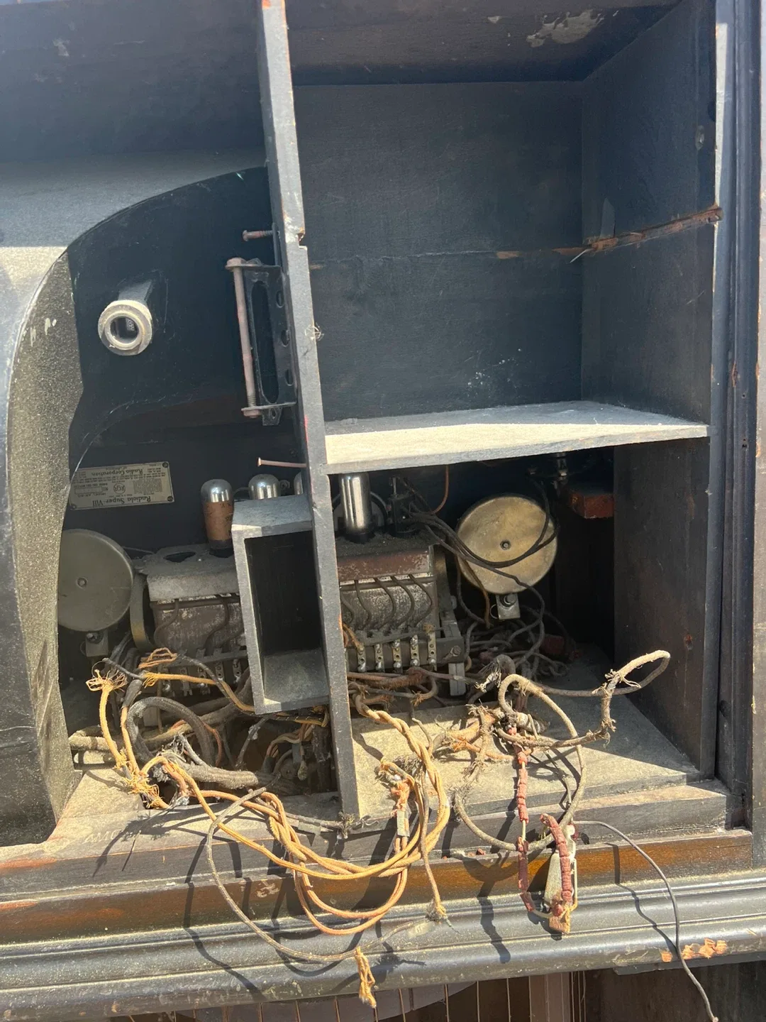 Vintage RCA Radiola Super VIII Untested image indicator(10)