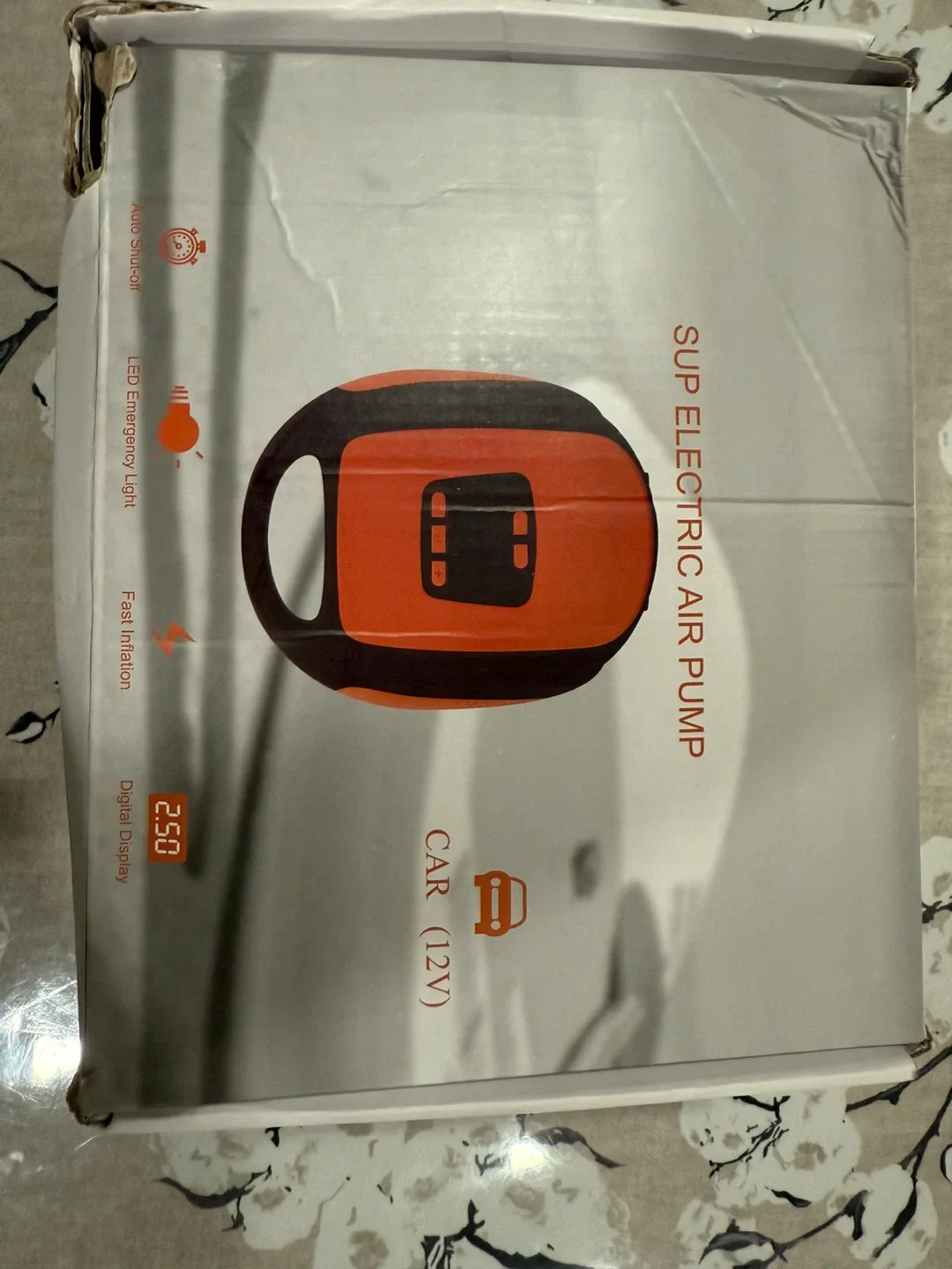 SUP Electric Air Pump for Car (12V) image indicator(4)