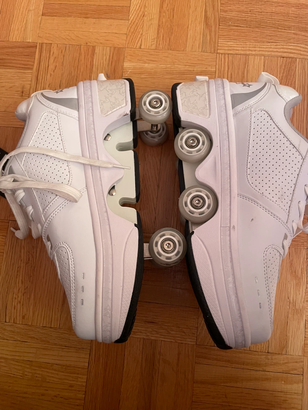 Kick Speed White Roller Shoes - photo 3