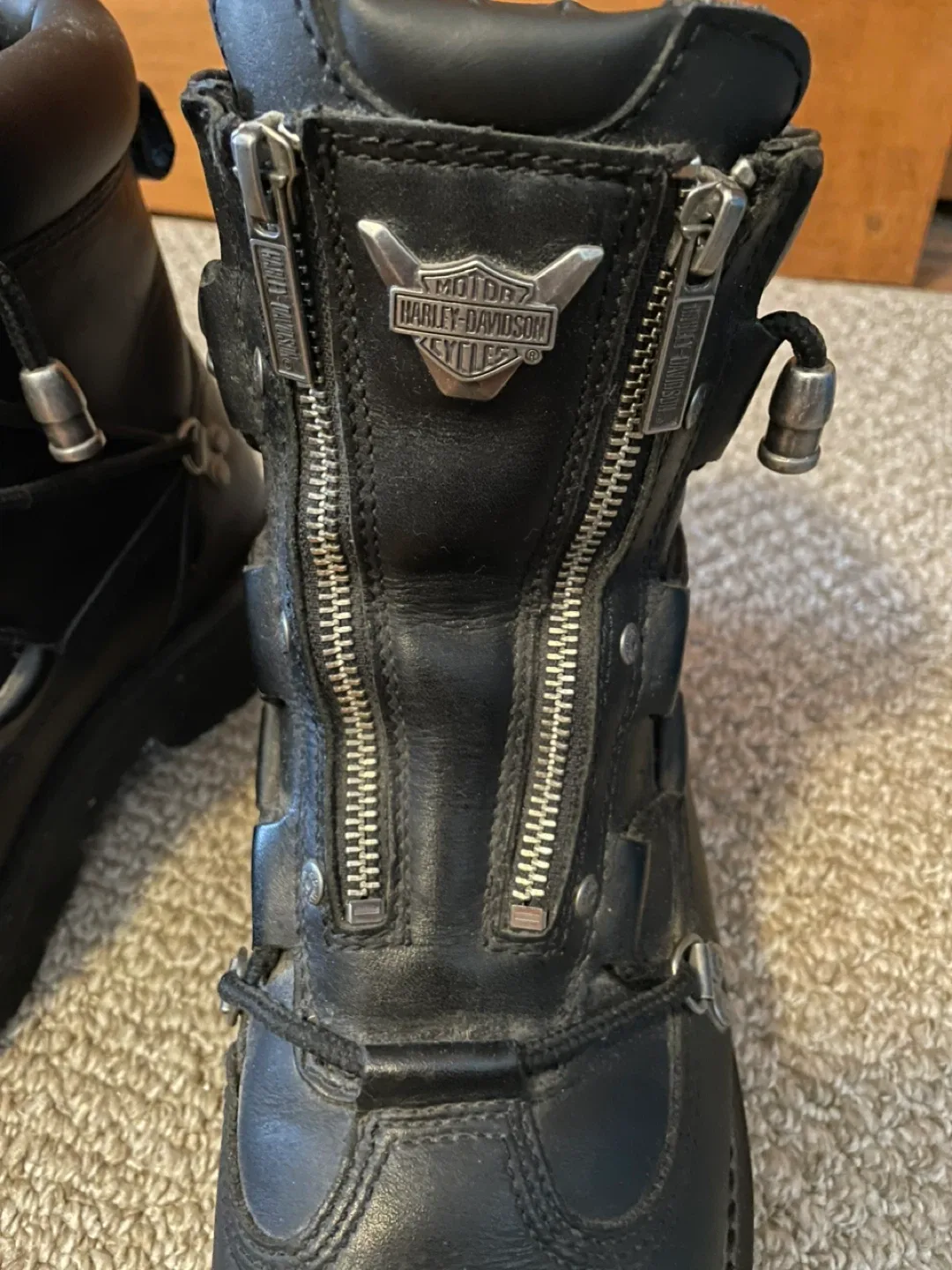 Harley-Davidson Black Leather Boots image indicator(3)