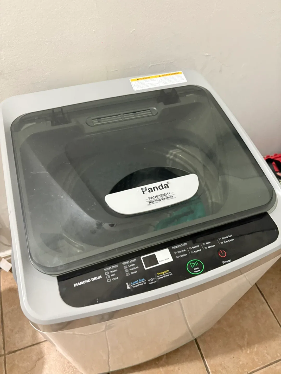 Panda PAN6360W Portable Washing Machine image indicator(3)