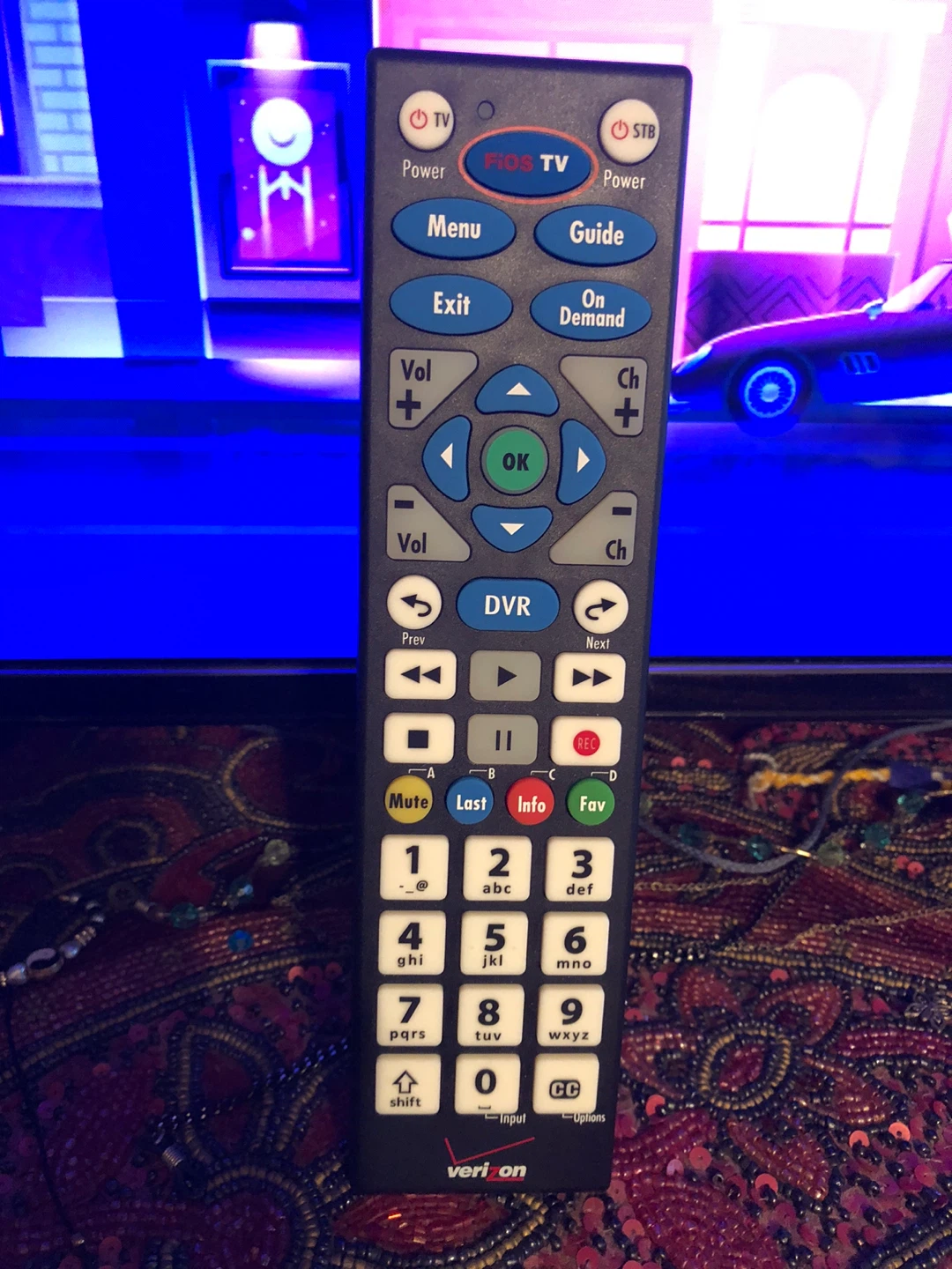 Verizon Fios TV Remote Control 🧡