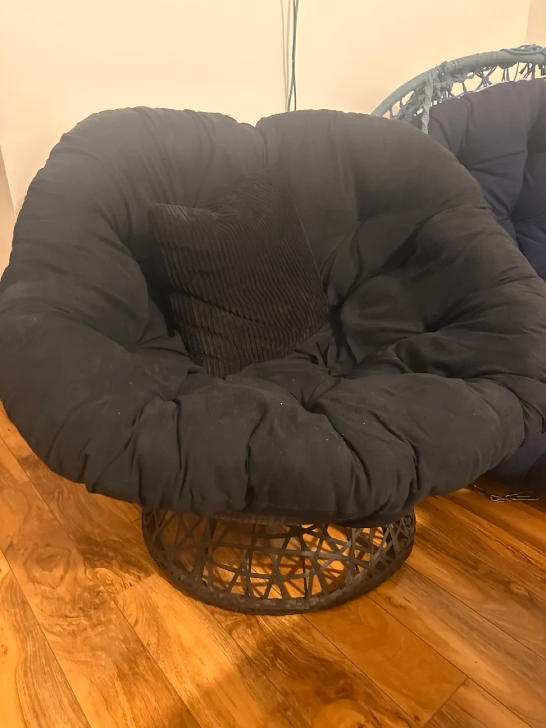 Papasan Chair - Navy Blue image indicator(2)