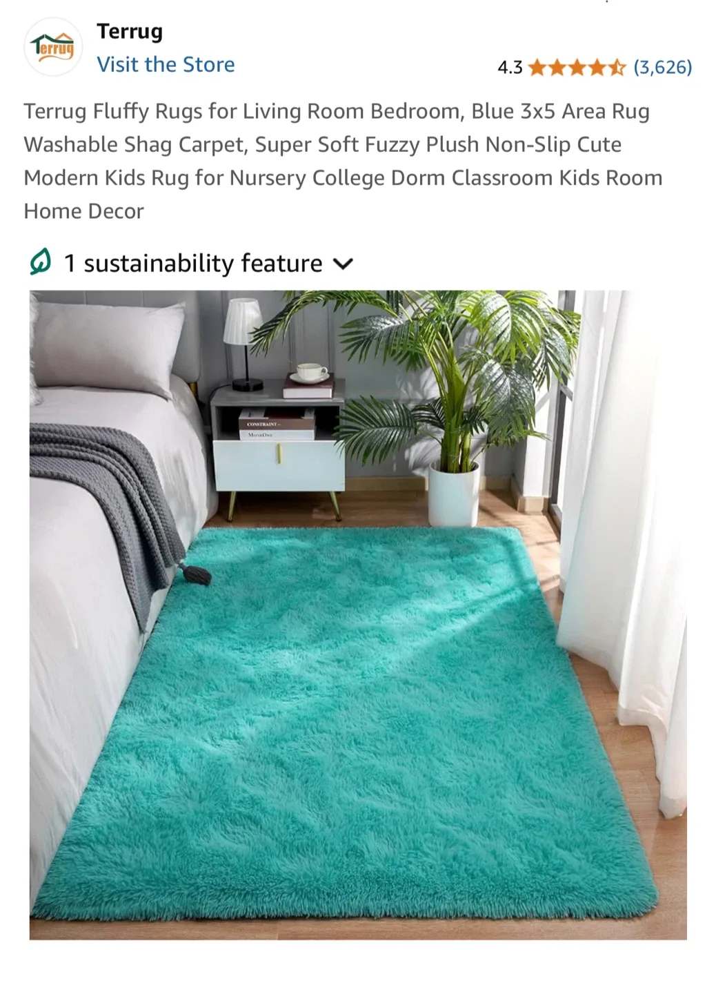 Carpet -blue 7*5 thumbnail