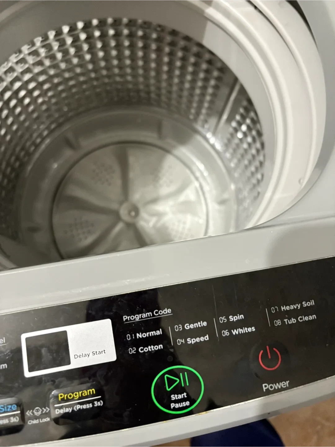 Panda PAN6360W Portable Washing Machine image indicator(6)