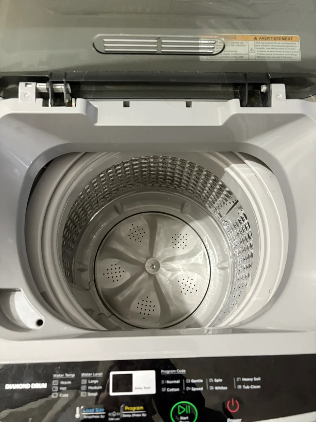 Panda PAN6360W Portable Washing Machine image indicator(5)