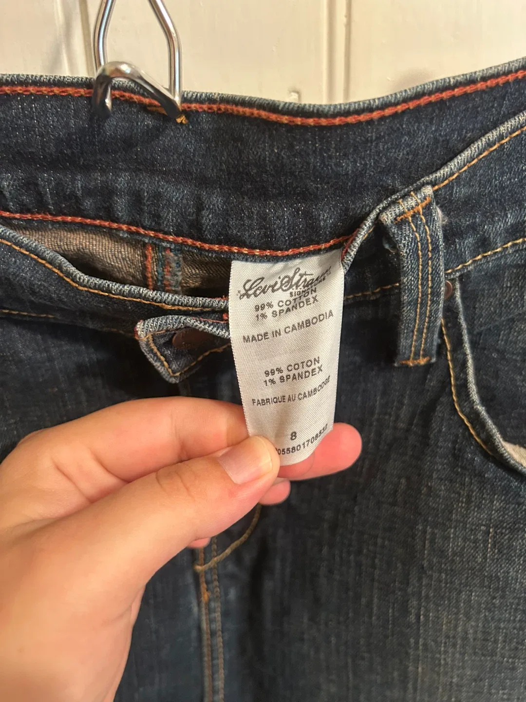 Levi's Denim Skirt - Size 8 image indicator(5)